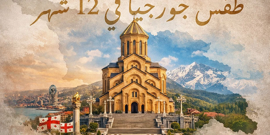 درجة الحرارة في جورجيا على مدار 12 شهر