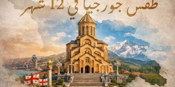 درجة الحرارة في جورجيا على مدار 12 شهر